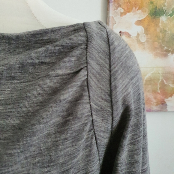 David Lawrence Wool Blend Long Sleeve Grey Top Size XL - Picture 4 of 9
